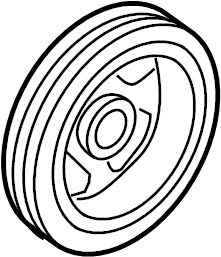 View 2312403HA0 Engine Crankshaft Pulley Full-Sized Product Image