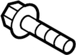 View 1140410756K Bolt. Mount. Bracket. Belt. Tensioner. (Upper, Lower) Full-Sized Product Image