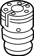 View 54626F2000 Suspension Strut Bumper Full-Sized Product Image