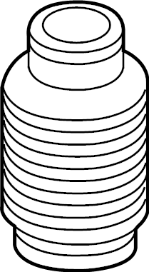 View 54625F2000 Suspension Strut Bellows (Front) Full-Sized Product Image