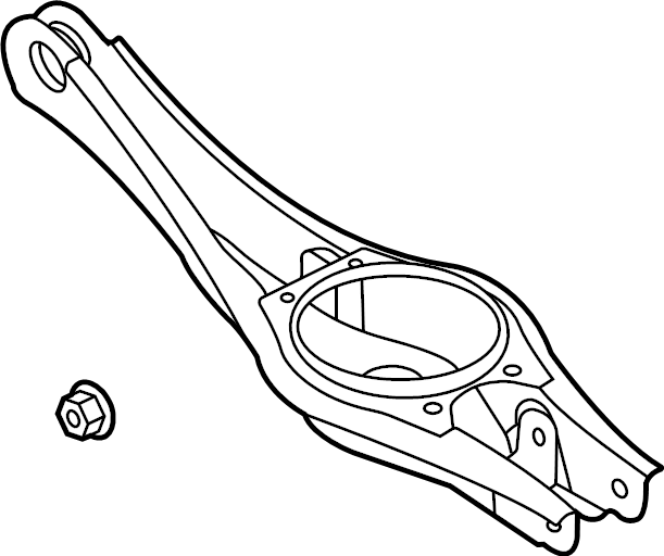 View 55220G2500 Suspension Control Arm (Right, Rear, Lower) Full-Sized Product Image