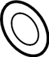 View 256403L100 Engine Coolant Thermostat Gasket Full-Sized Product Image