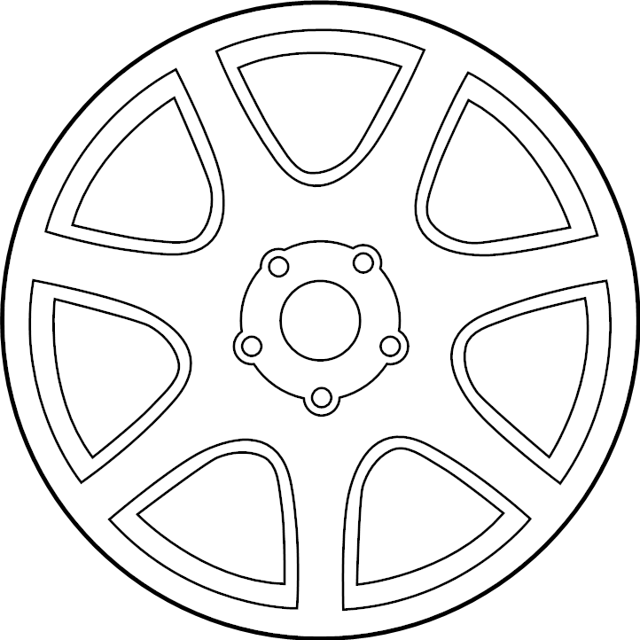 View 529103N900 Wheel Full-Sized Product Image