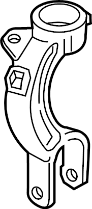 View 54681D2550 Suspension Strut Fork (Left, Front) Full-Sized Product Image