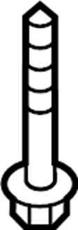View 62498B1500 Bolt. Mount. Suspension. (Rear, Lower) Full-Sized Product Image