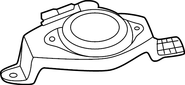 View 96360D2500 Speaker (Left, Rear) Full-Sized Product Image