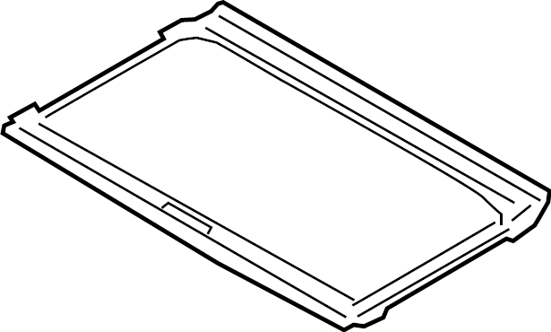 View 81660J6010BGA SUNSHADE ASSY-SUNROO. SUNSHADE ASSY-SUNROOF (UM LIGHT GRAY) Full-Sized Product Image