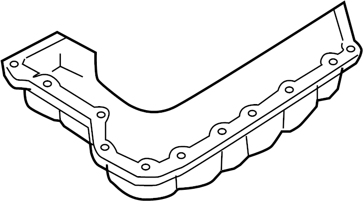 View 31390-1XD00 Transmission Oil Pan Full-Sized Product Image