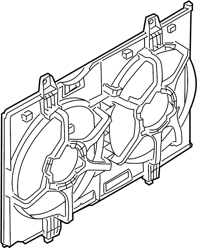View 21483-JG30A Engine Cooling Fan Shroud Full-Sized Product Image