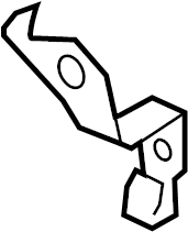 View 22650-JA10E Oxygen Sensor Bracket Full-Sized Product Image