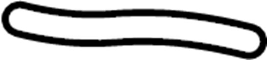 View 91390-1AA0A Sunroof Drain Hose Full-Sized Product Image
