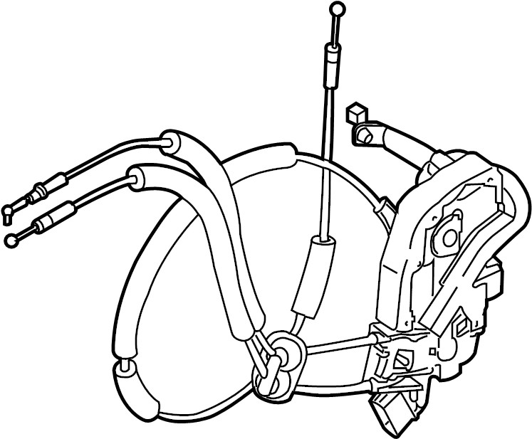View 80501-1AA0A Lock and Remote Control Door.  (Left, Front) Full-Sized Product Image