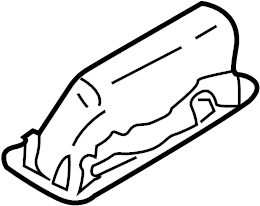 View 90940-CC20D Liftgate Pull Handle Full-Sized Product Image