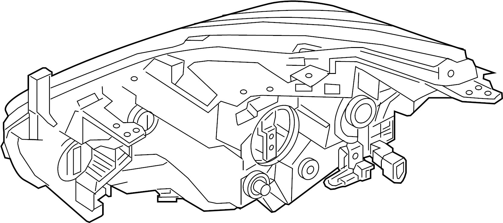 View 26060-9UE5C Headlight (Left) Full-Sized Product Image