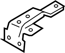View 65325-5AA0A Hood Latch Bracket Full-Sized Product Image