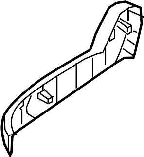 View 87330-5AA4B Seat Trim Panel (Right, Front) Full-Sized Product Image