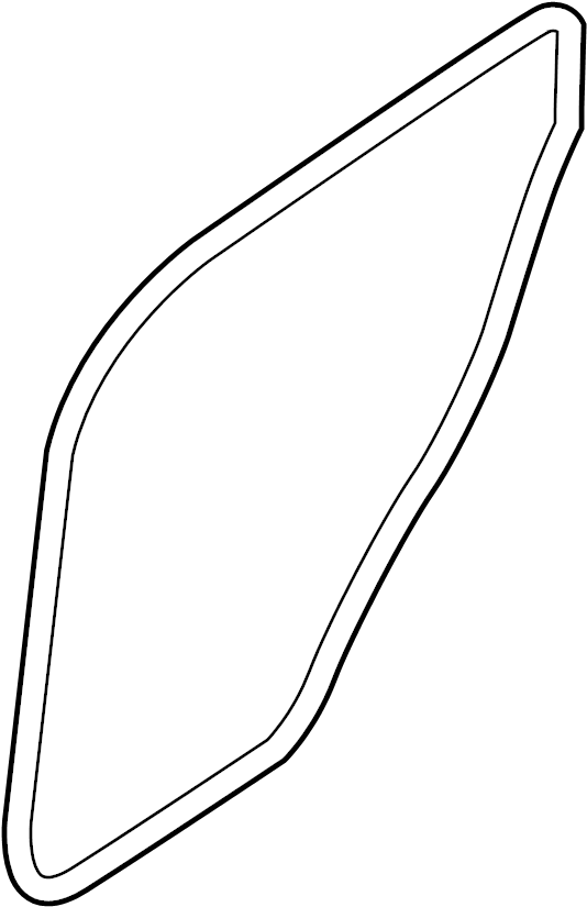 View 76923-5AA0E Door Seal (Right, Rear) Full-Sized Product Image