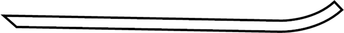View 82821-5BC0C Door Belt Molding (Left, Rear) Full-Sized Product Image