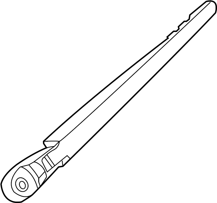 Ver 28781-5AA1B BRAZO LIMPIALUNETA TRASERO                         Imagen de tamaño completo