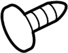 View 01553-10501 Band. Clamp Spare Tire. Clip Trim. Rivet.  Full-Sized Product Image