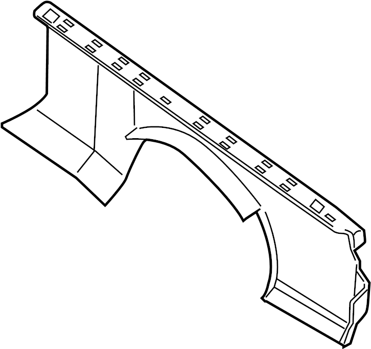 View 93300-9BU5B Truck Bed Panel (Right) Full-Sized Product Image