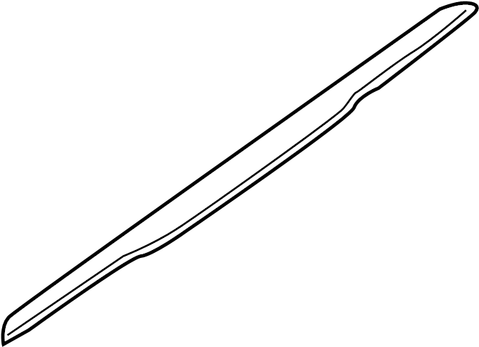 View 934D0-9FM0A Tailgate Trim Cover (Rear) Full-Sized Product Image