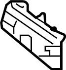 View 62256-EZ00A Tow Hook Cover (Right, Front) Full-Sized Product Image