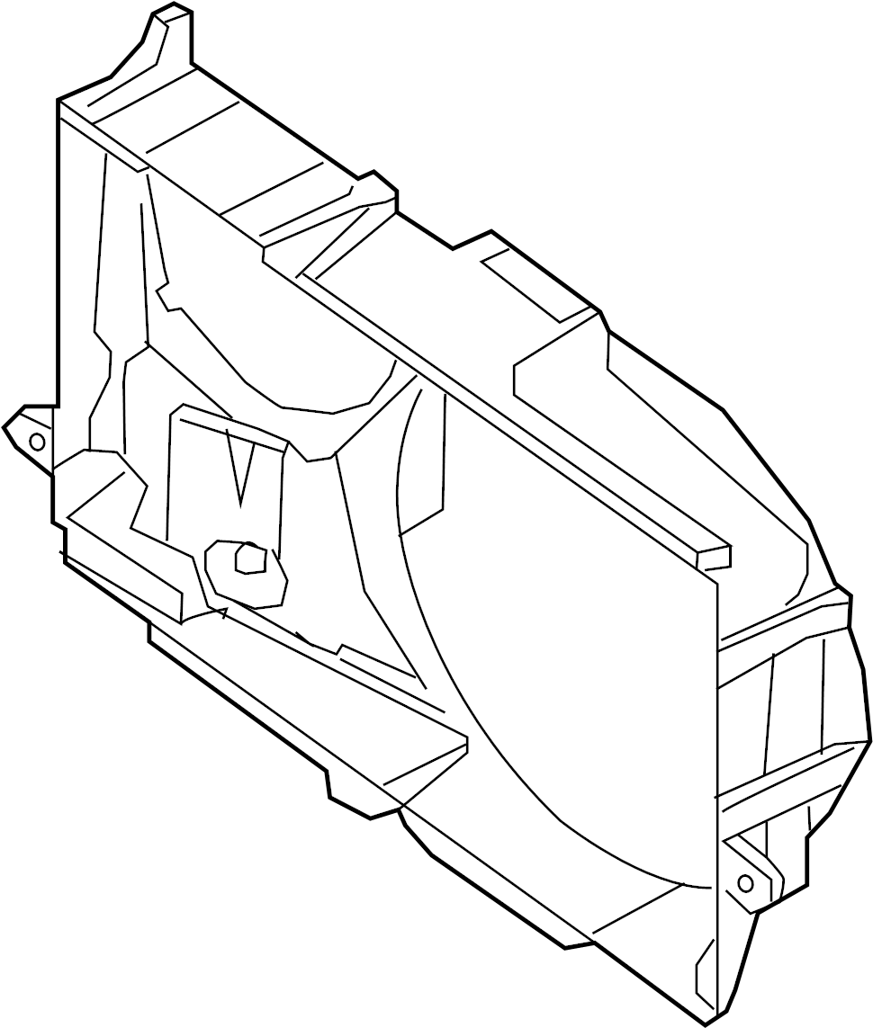 View 21476-9FV0B Engine Cooling Fan Shroud (Upper) Full-Sized Product Image