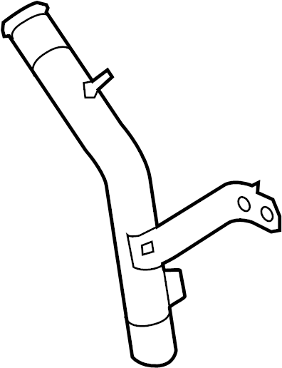 View 13048-EZ30A Engine Coolant Pipe Full-Sized Product Image