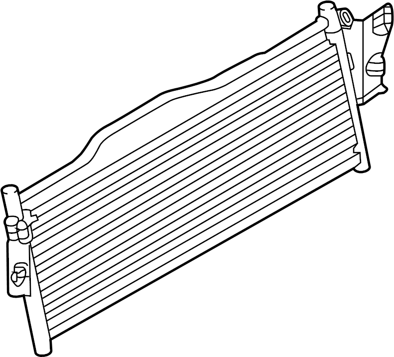 View 21606-EZ30A Automatic Transmission Oil Cooler Full-Sized Product Image