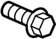 View 01221-00193 Hood Hinge Nut Full-Sized Product Image