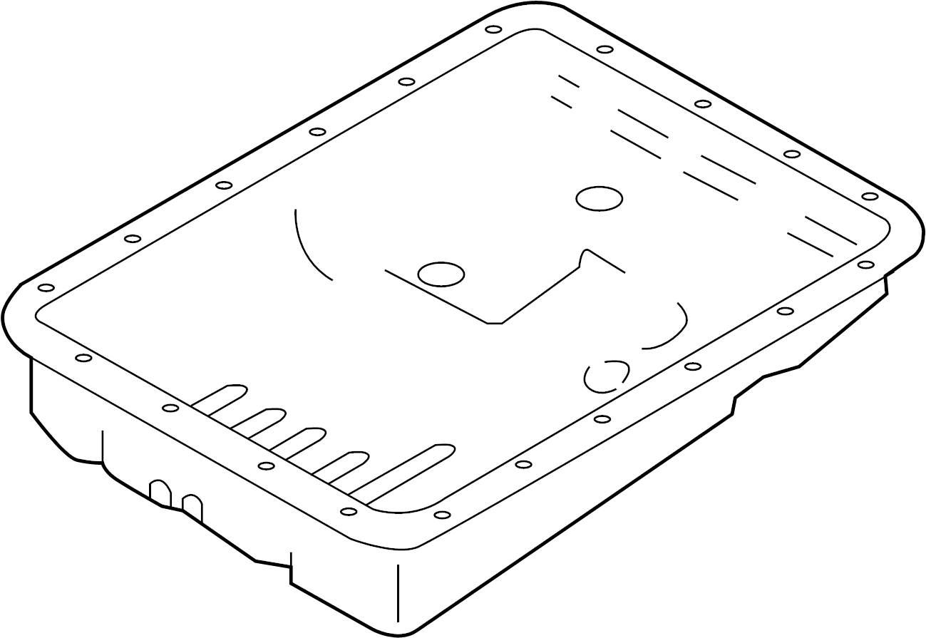 View 31390-EZ00A Transmission Oil Pan Full-Sized Product Image