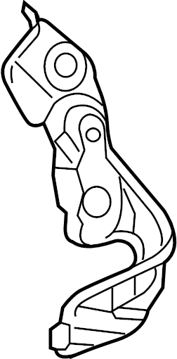 View 16590-EZ41E Cover Exhaust Manifold.  Full-Sized Product Image