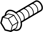 View 37120-JD01A Drive Shaft Bolt Full-Sized Product Image