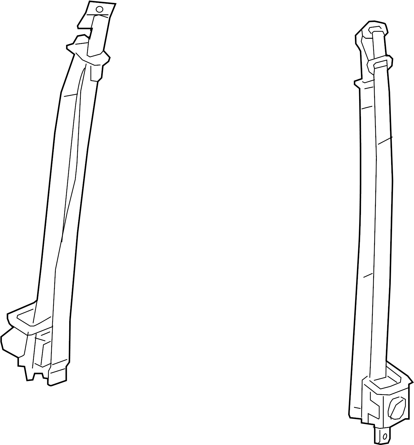 View 86885-9FU7B Seat Belt Lap and Shoulder Belt (Left, Front) Full-Sized Product Image