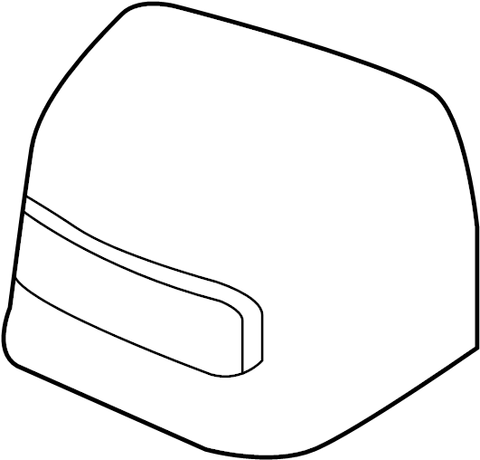 View 96374-EZ90A Door Mirror Cover (Left) Full-Sized Product Image