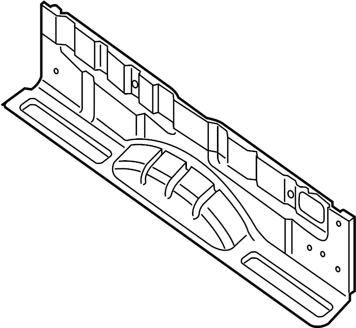 View 93380-EZ20A Truck Bed Panel (Right) Full-Sized Product Image