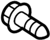 View 77030-ZJ20B Tailgate Trim Cover Screw Full-Sized Product Image