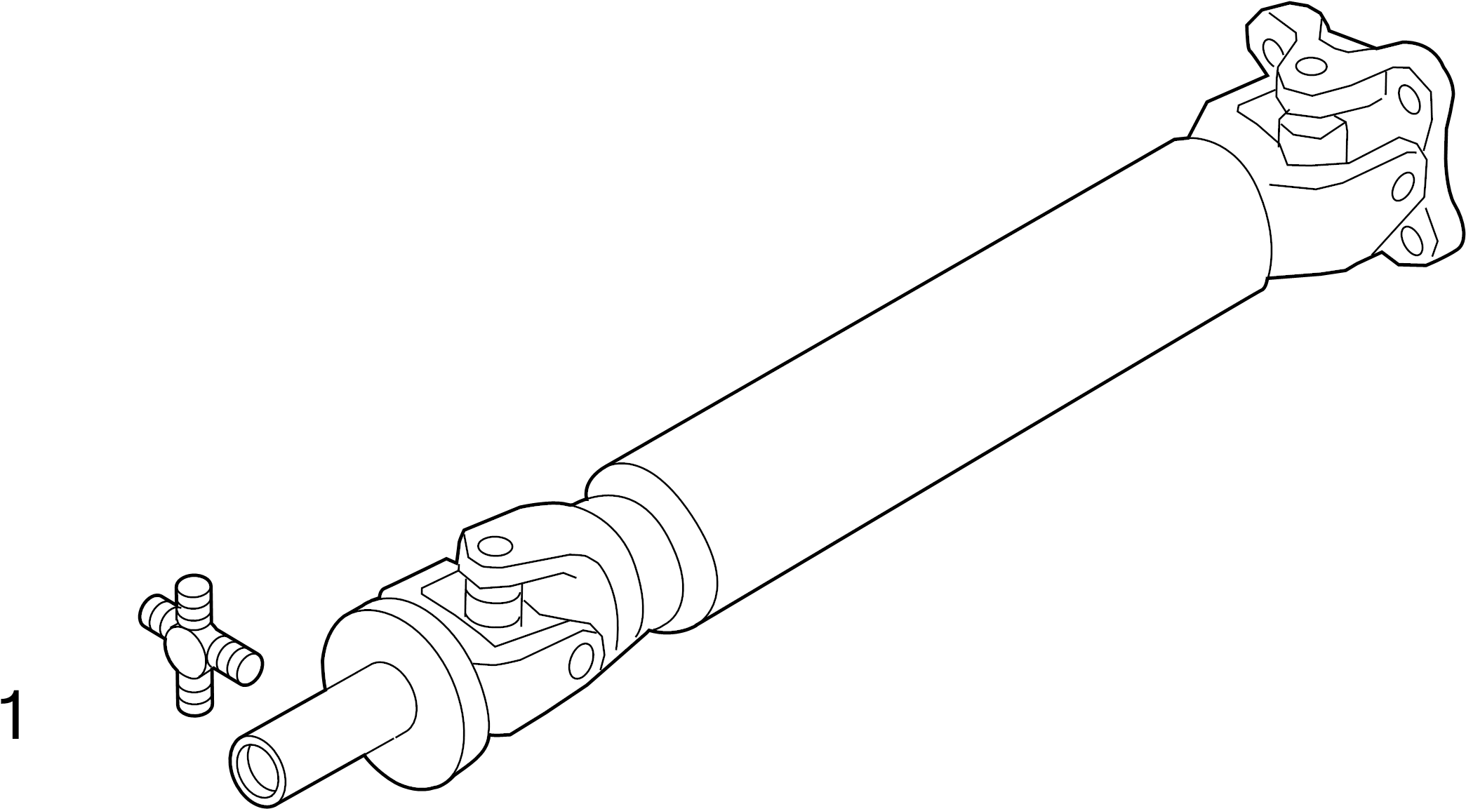 View 37125-EZ00A Universal Joint Full-Sized Product Image