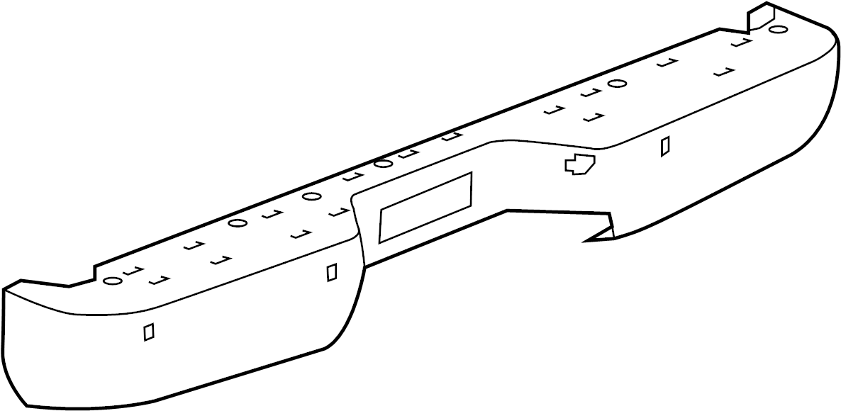 View 85030-EZ50A Bumper Face Bar Full-Sized Product Image