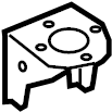 View K5122-EZ1AA Truck Cab Bracket Full-Sized Product Image
