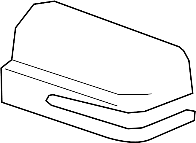View 96373-EZ50A Door Mirror Cover (Right) Full-Sized Product Image