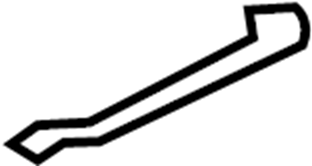 View 93307-7S230 Truck Bed Panel Brace (Left) Full-Sized Product Image