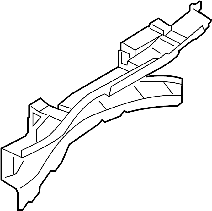 View F4181-1KAMA Fender Rail (Left) Full-Sized Product Image