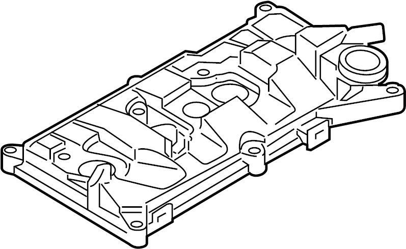 View 13264-1KC1A Engine Valve Cover Full-Sized Product Image
