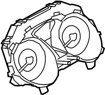 View 24820-6GE4B Speedometer ASS.  Full-Sized Product Image