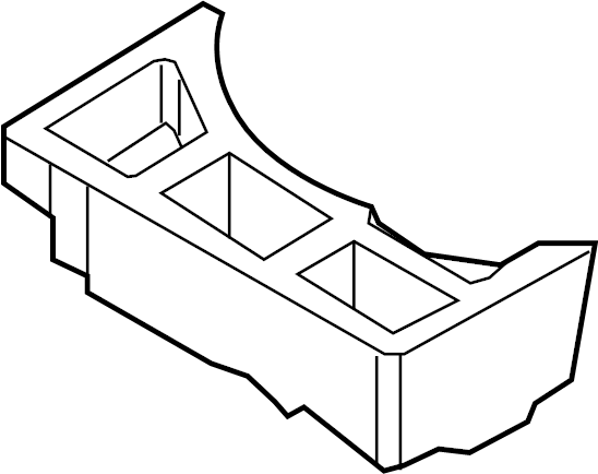 View 849A9-1KA0A Trunk Floor Storage Box (Left) Full-Sized Product Image