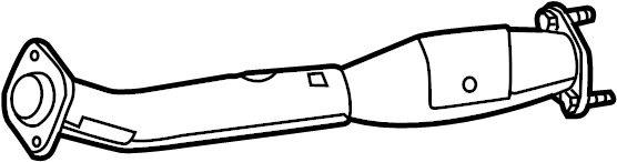 View 20020-9JK0A Tube Exhaust.  (Front) Full-Sized Product Image