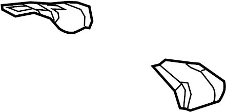 View 67354-1PA0A Engine Compartment Insulation (Right, Lower) Full-Sized Product Image