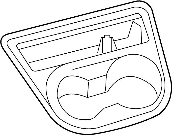 View 96967-1PA0A Console Cup Holder Full-Sized Product Image
